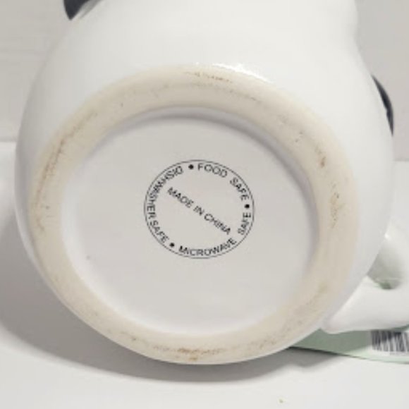 Black and White Puppy Dog Ceramic Coffee Mug Brand New with Tags - Picture 4 of 4